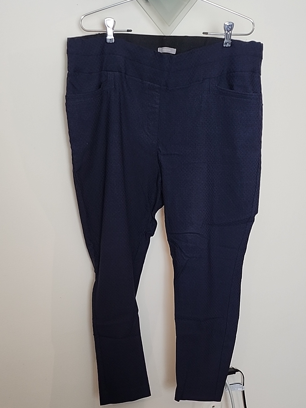 Maurices Navy Stretch Dress Pants